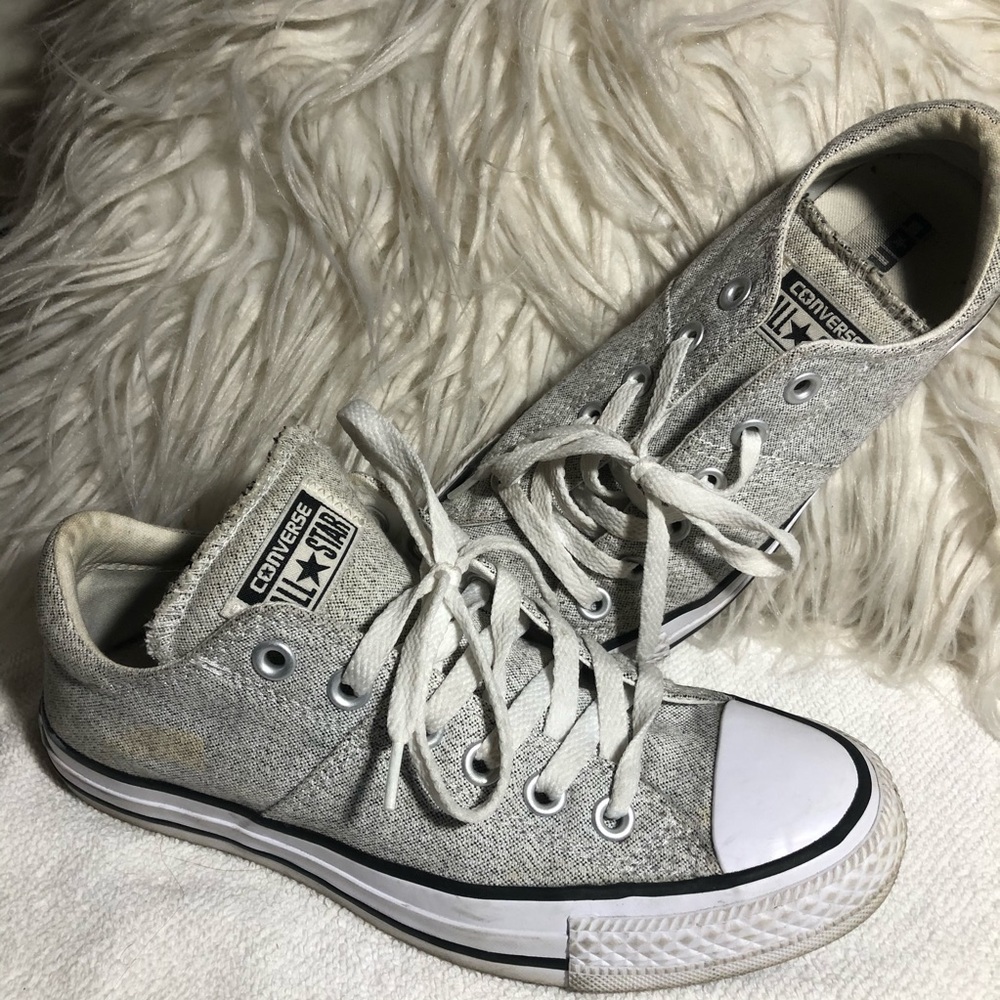 Converse ALL ⭐️ STAR Grey Canvas Sneakers